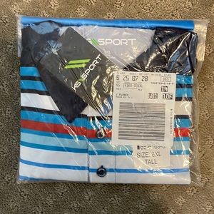 KS SPORT GOLD TEE NWT